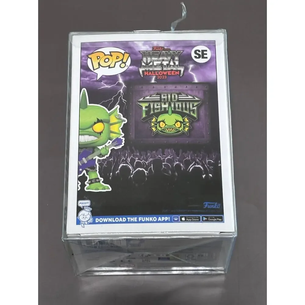 Funko Pop! Heavy Metal Halloween Sid Fishious SE Vinyl Figure LE 6000 Pcs: New